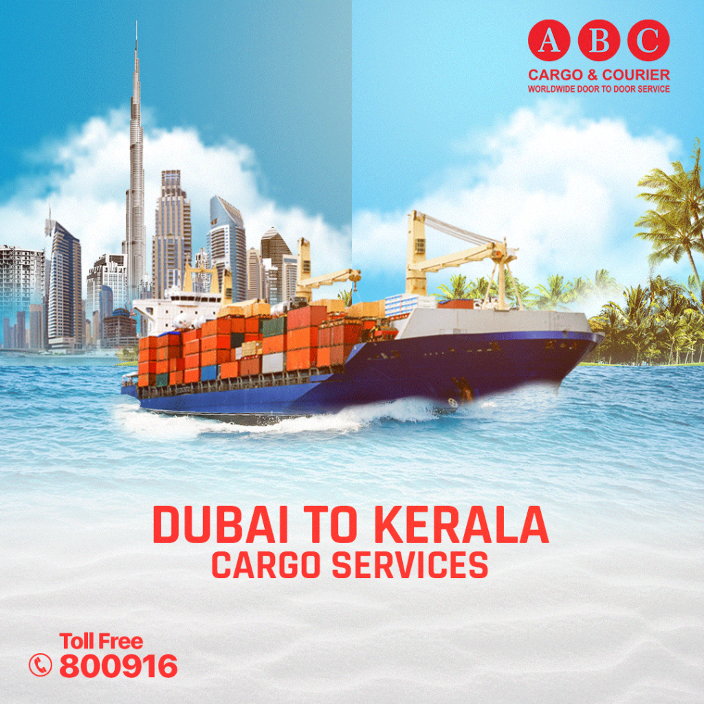 Dubai to Kerala Cargo Services